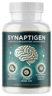 Synaptigen Memory Support Bottle front view